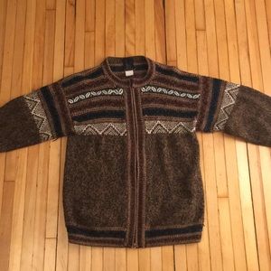100% Alpaca Wool Cardigan